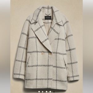 NWT Banana Republic Wool Coat XL